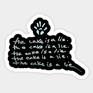 Is a lie Sticker